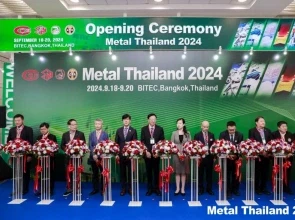 Metal Thailand 2024“ im Bangkok International Trade And Exhibition Centre, Th...